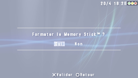 Formatage
